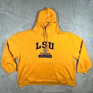 VTG LSU Tigers Collegiate Hoodie Men's 3XL Embroidered Alumni University Fanwear